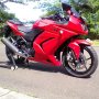 Kawasaki Ninja 250 Merah 2010 km rendah