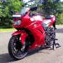 Kawasaki Ninja 250 Merah 2010 km rendah