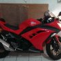 JUAL NINJA 250 cc 2013 Merah Gress