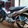 Jual honda supra x 125 th 2005 hitam depok