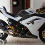 Dijual Kawasaki Ninja 250 Fi Putih 2012