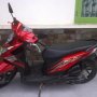 Jual Honda Beat PGM Fi 2013 Merah Istimewa