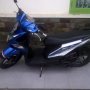 Jual Honda Beat Fi 2013 Biru putih