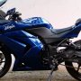 Ninja 250 Biru 2011 mulus original jarang pakai