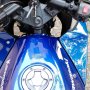 Ninja 250 Biru 2011 mulus original jarang pakai