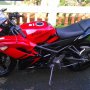 Jual Kawasaki Ninja 150 RR Merah 2012 full standart