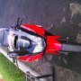 Jual Kawasaki Ninja 150 RR Merah 2012 full standart