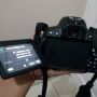 Canon 650d + Lensa Kit 18-55mm Is Ii