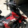 Jual cepat Supra x 125 2011 merah hitam