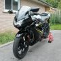 Motor kawasaki Ninja 250R Hitam