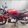 JUAL YAMAHA VIXION MERAH 2011 PLAT DKI