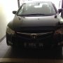 JUAL HONDA CIVIC 2008 HITAM MT ORISINIL