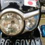 JUAL/TT Honda tiger 2010 modif Hitam