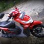 JUAL HONDA BEAT 2010 MERAH MULUS