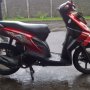 HONDA BEAT 2012 MERAH PLAT D