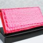 Dompet Wanita Croco Textured Glossy