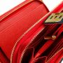 Dompet Virolita Denim 2 Sleting - Merah