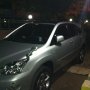 TOYOTA HARRIER G 2010 SILVER MATIC BODY MULUS