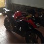Jual CBR 150 FI Red 2011 2nd bekasi modif tangan-2