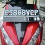 Jual Honda Vario Techno 2011 Merah jarang pakai