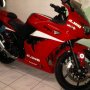 Jual Ninja Merah 250 2nd KILOMETER BARU DIKIT