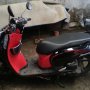 Honda Scoopy-fi warna hitam-merah 2013