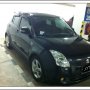 Jual Suzuki Swift GL MT 2007 hitam Metalik