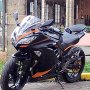 Jual ninja 250cc Fi Hitam 2012 Mumer