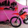 Jual Kawasaki KLX Dtracker 2011 Merah hitam