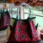 JUAL TAS TENUN SONKET BATIK BERANEKA MOTIF