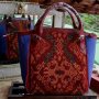 JUAL TAS TENUN SONKET BATIK BERANEKA MOTIF