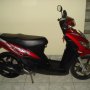 Jual Mio " sporty cw " 2011 bulan 4 dki model terbaru ( merah )