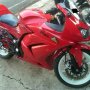 Jual cepat kawasaki ninja 250 merah modif  2011 DKI