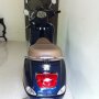 JUAL Piaggio Vespa LX 150 ie 2012 Biru Modif minimalis