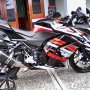 Jual Kawasaki Ninja 250rr th 2011 Hitam Modif Plat F
