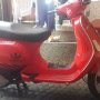 Jual piaggio lx 2012 merah mulus terawat