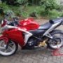 Jual CBR 250R ABS 2011 merah jarang pakai