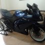 Jual kawasaki ninja 250 2010 biru bekasi jarang pakai