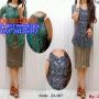 Kebaya lengan pendek tosca