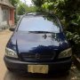 Jual Chevrolet Zafira 2001 Biru Dongker