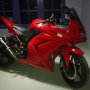 Kawasaki Ninja 250 th 2008 Merah Terawat