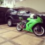 Jual Ninja 250 Hijau SE 2010 FULL MODIF 