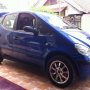 Jual Mercedez Benz A140 Biru 2001, plat B 