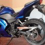 Jual kawasaki ninja 250 thn 2011 biru