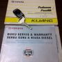 Toyota Kijang LGX Diesel Manual Tahun 2001 Silver Metalik