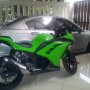 Jual Ninja 250 Fi 2012 Hijau Mulus Modif