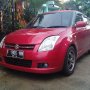 Jual Suzuki Swift GL AT 2006 Merah Plat F