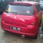 Jual Suzuki Swift GL AT 2006 Merah Plat F