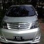 Dijual Toyota Alphard 2007-2008 Silver Build Up Japan 