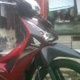 JUAL HONDA SUPRA-X 125 HELM-IN THN 2012 Merah hitam